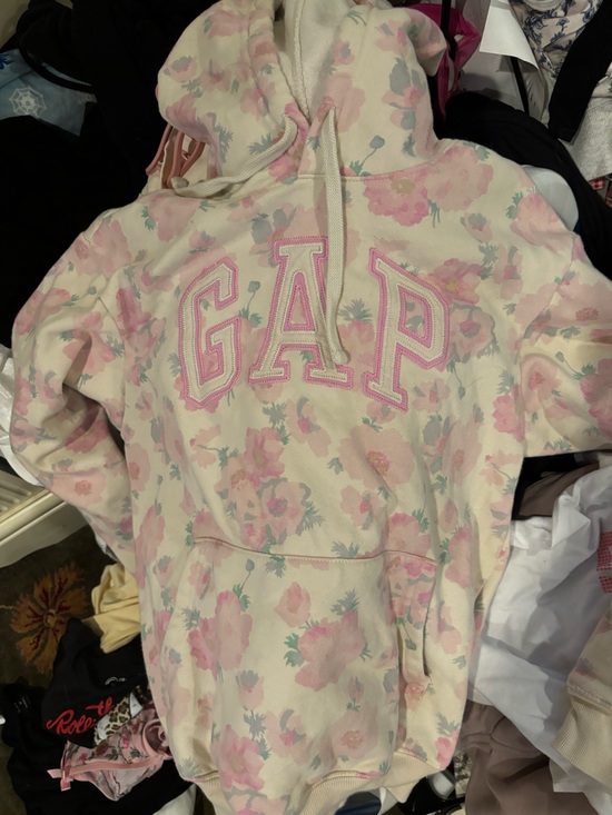 GAP Other - Floral gap sweatpants and hoodie matching set